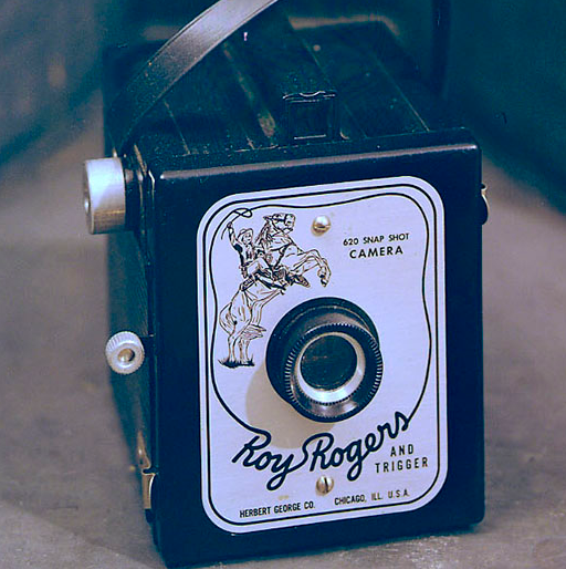 Image of a childs Roy Rogers camera